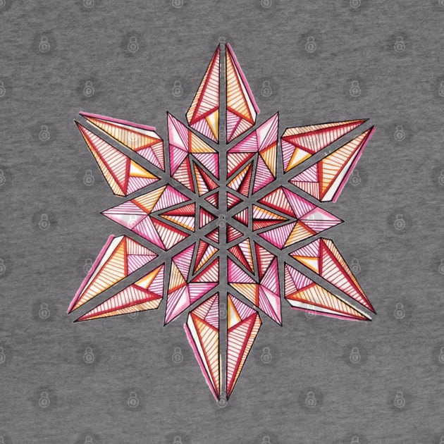 Geometric Star by Art by Rory 